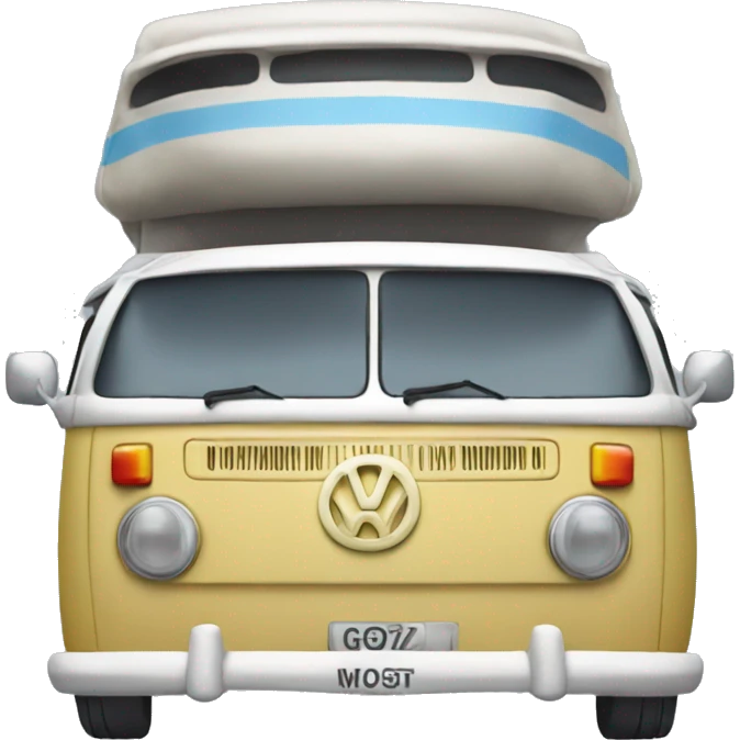 Vw campervan emoji