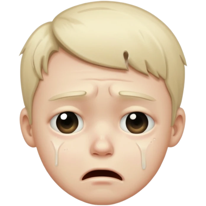 a crying boy emoji