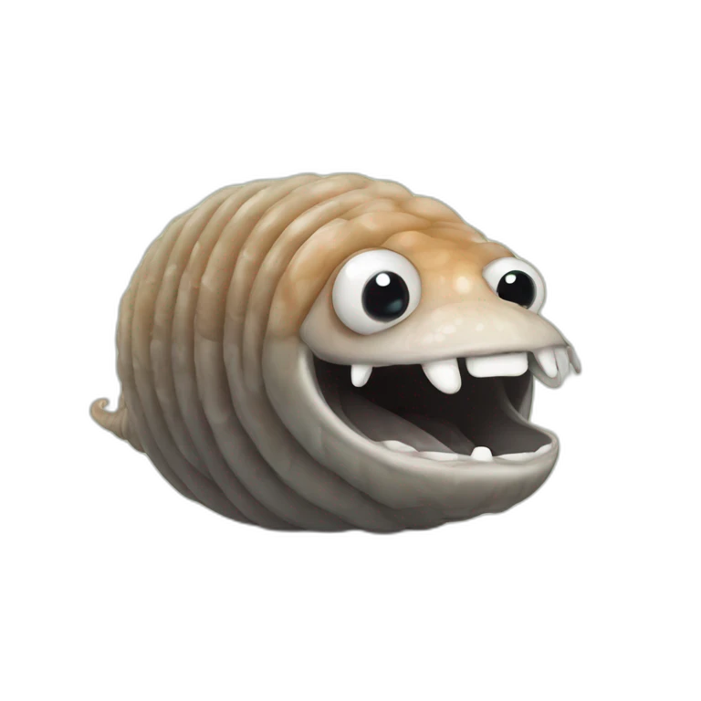 bayon worm cute emoji