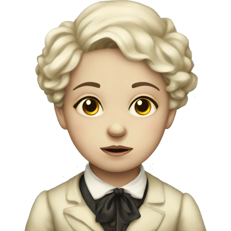 Sickly Victorian child emoji