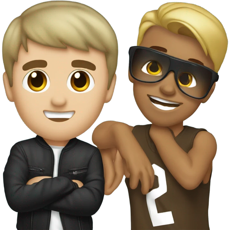 Diddy and Justin Bieber  emoji