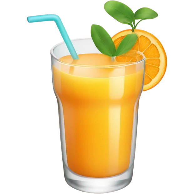 Orange juice emoji