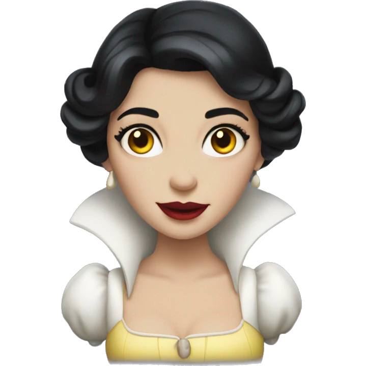 Snow white emoji