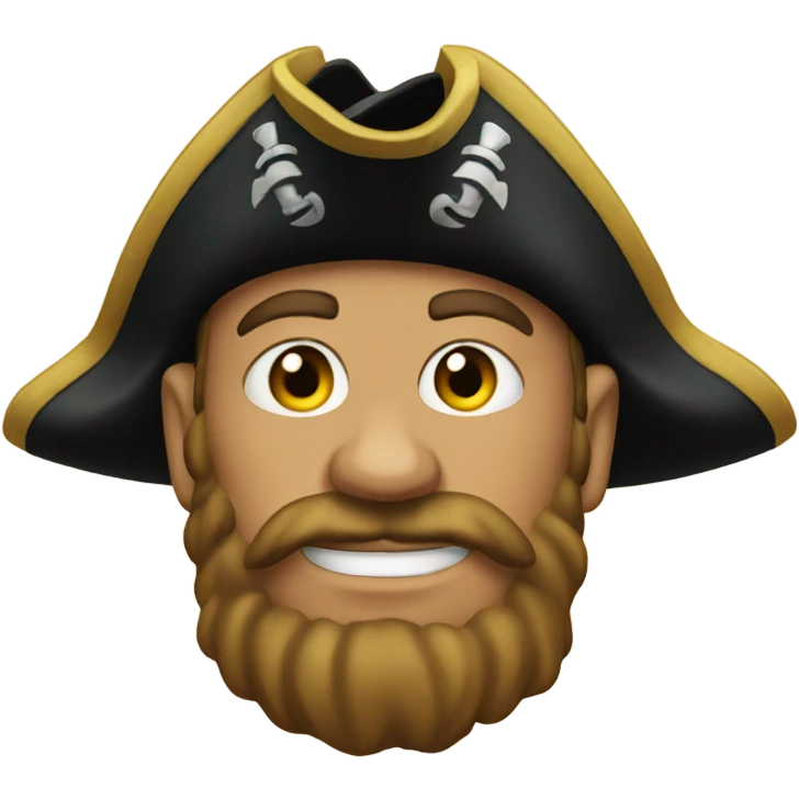 A pirate emoji