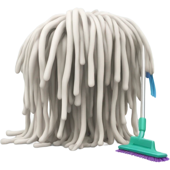 mop with text that says moop emoji