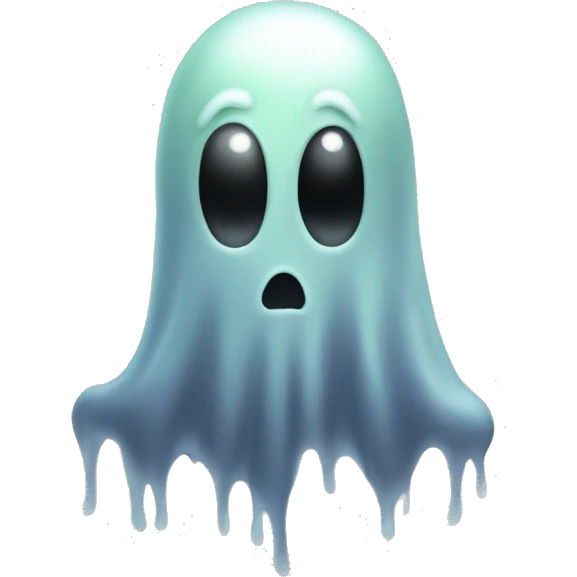 slimy ghost body emoji