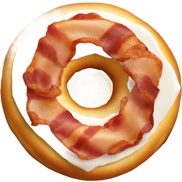 bacon bagel emoji