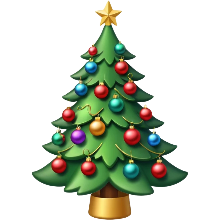 cristmas tree emoji