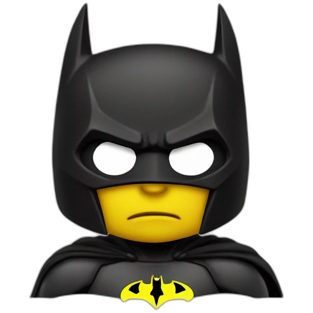 Wu tang batman emoji