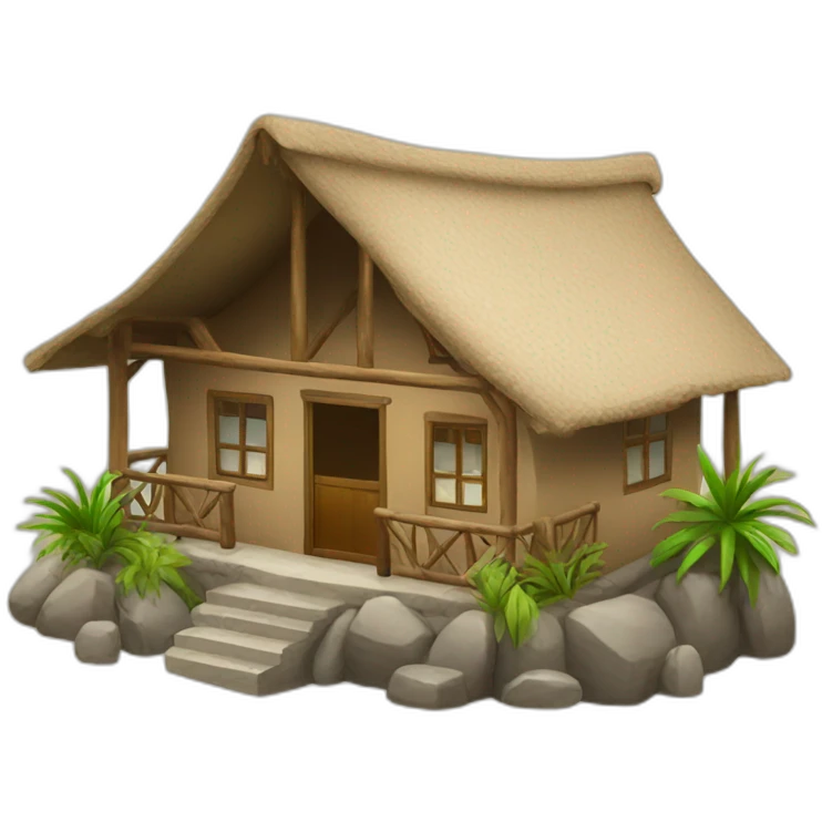 Safari lodge emoji