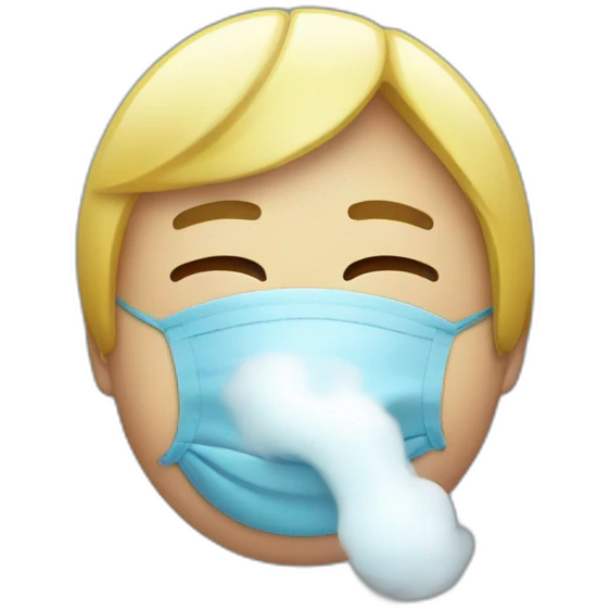 sneezing emoji