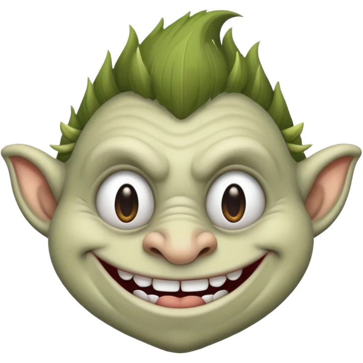 Troll face emoji