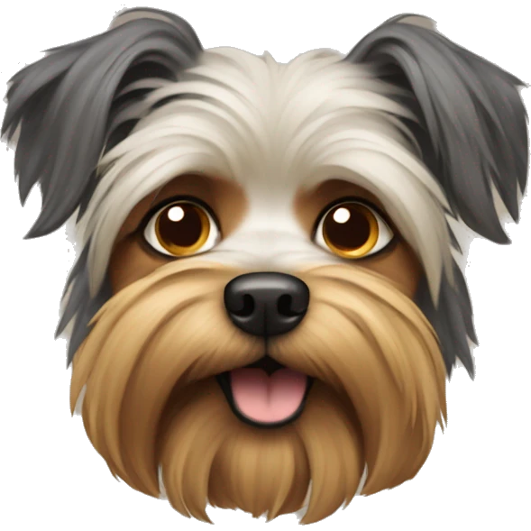 Yorkshire dog emoji