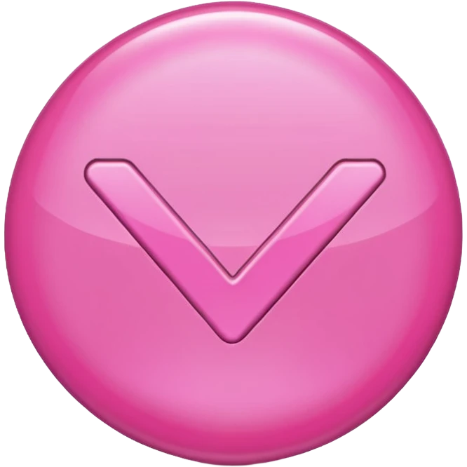 check mark pink emoji