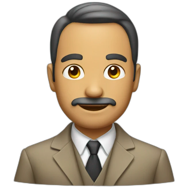 smart man emoji