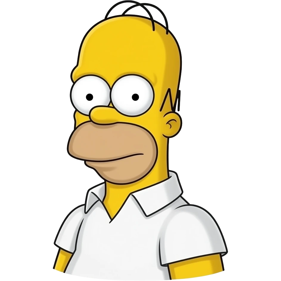 Homer simpsons emoji