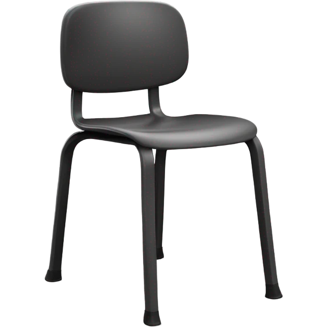 Monobloc chair
 emoji