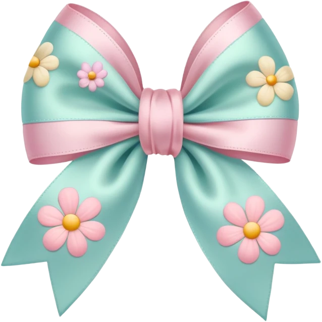 flower bow emoji