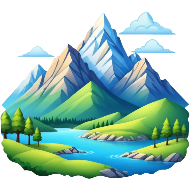 Cool scenery  emoji