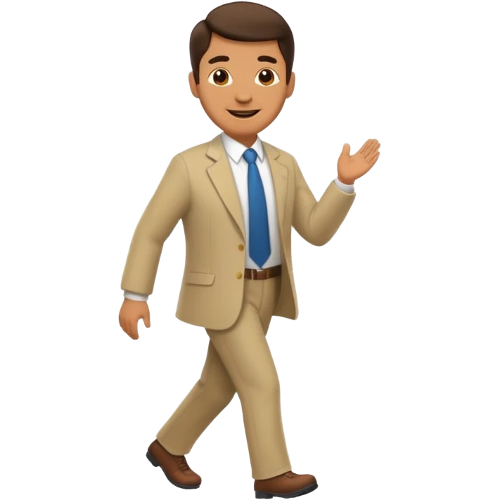 señor mayor camina emoji