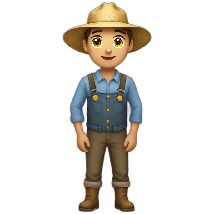 Farmer boy emoji