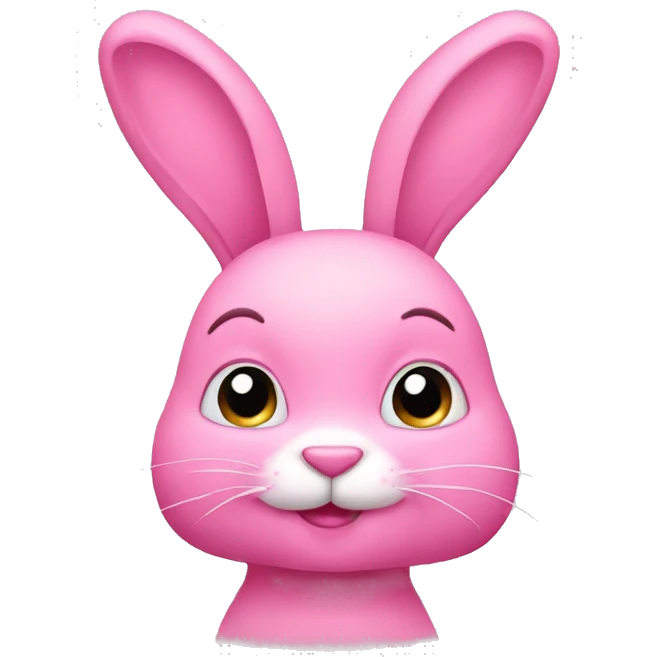 Pink bunny  emoji