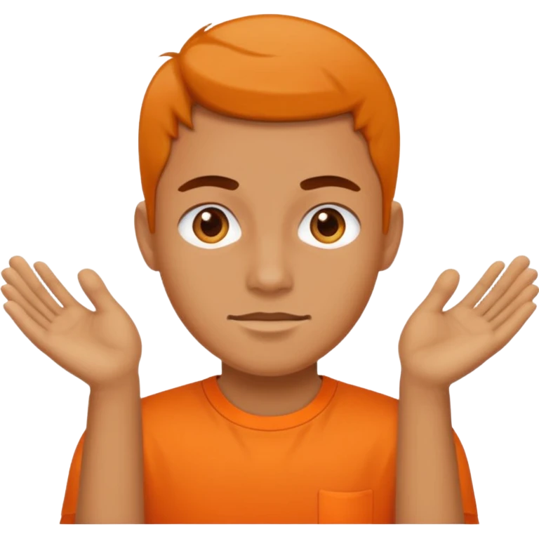 orange shirt emoji