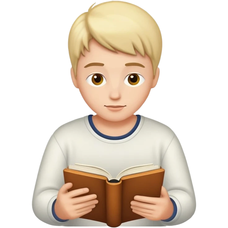 reading a book  emoji
