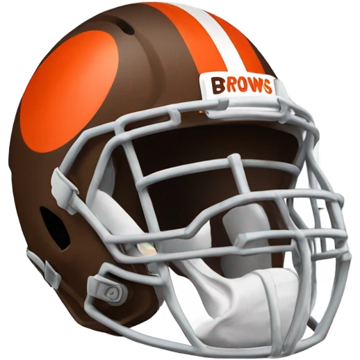 Cleveland browns helmet emoji