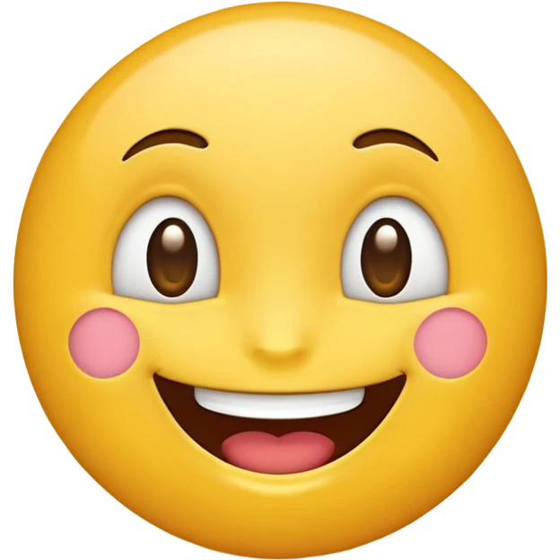 A simple 'Hello' emoji, friendly and welcoming emoji