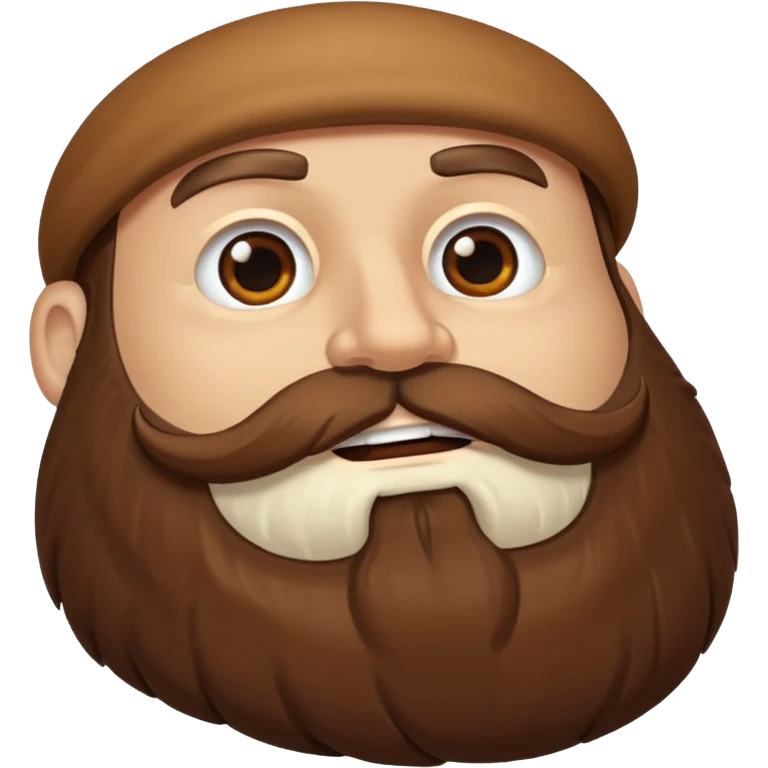 an epic beard emoji