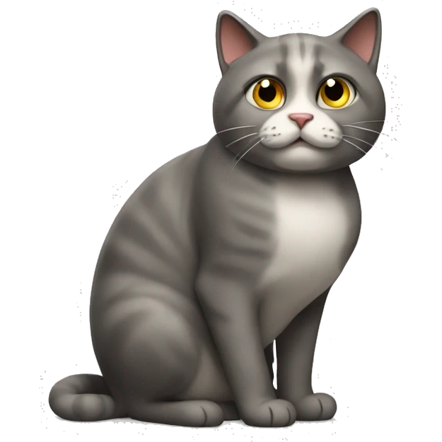 shrugging cat emoji