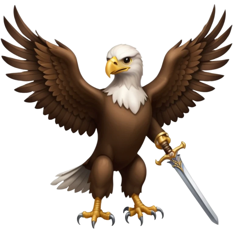 eagle with sword emoji