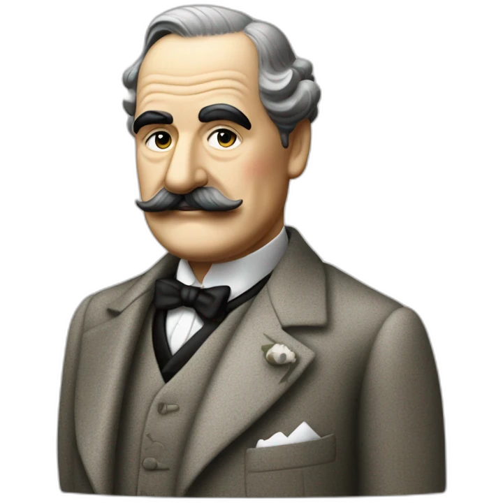 Agatha Christie's poirot emoji