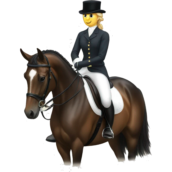 Dressage emoji