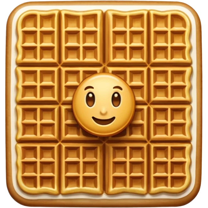 Waffle emoji