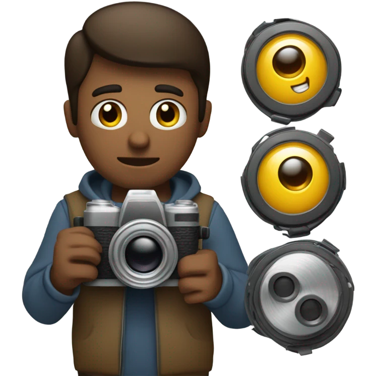 man making film emoji