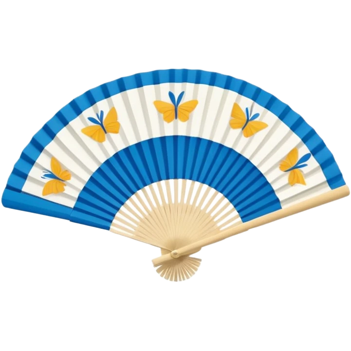 paper hand fan emoji