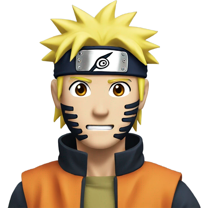 naruto from the show naruto running emoji
