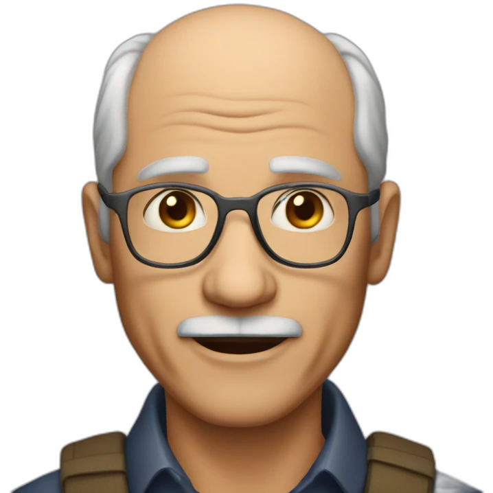 a man 55 years old emoji