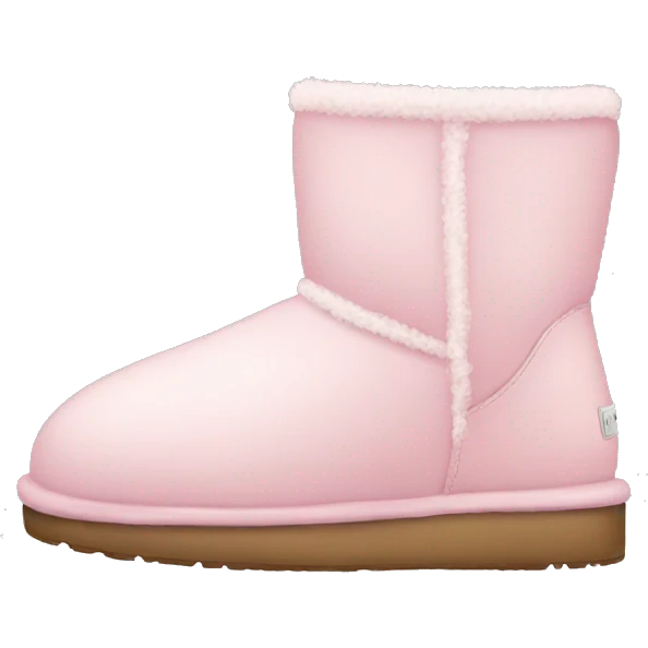 light pink uggs emoji