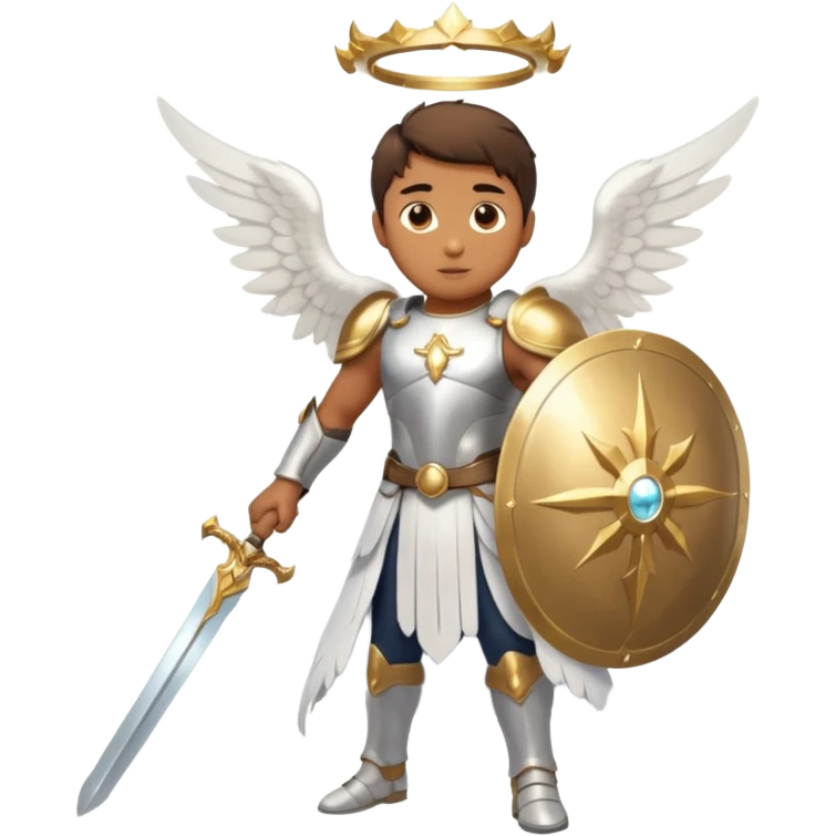 - 🛡️ Shield – symbolizing protection
- ⚔️ Sword – representing spiritual warfare
- 👼 Angel – the heavenly messenger
- ✨ Sparkles – highlighting his glory emoji