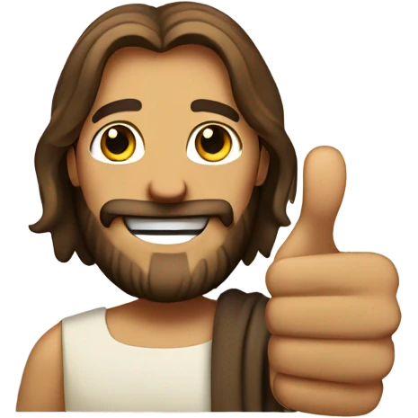 Thumbs up Jesus  emoji