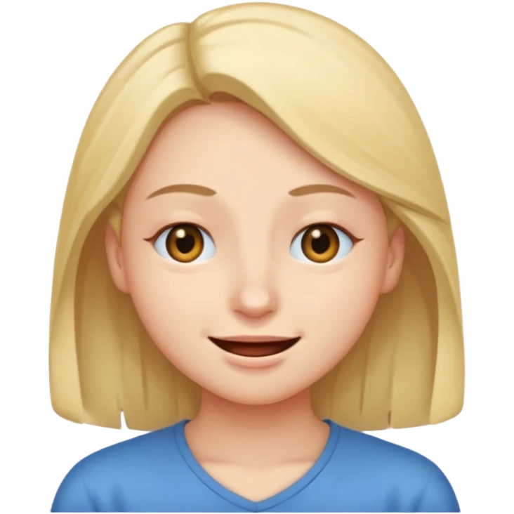 smiling face with one eye twitching, one eye half closed emoji