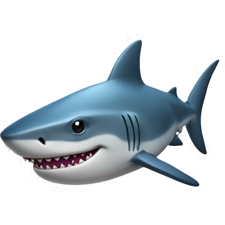 shark with tophat emoji