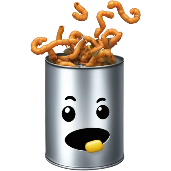 Can of worms emoji