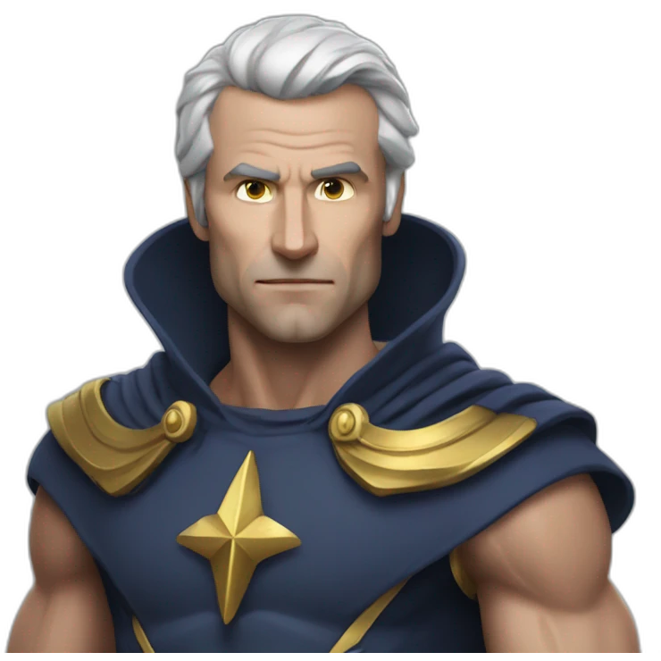 muscle macron wizard emoji