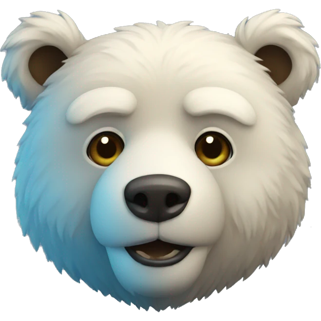 bear blue emoji