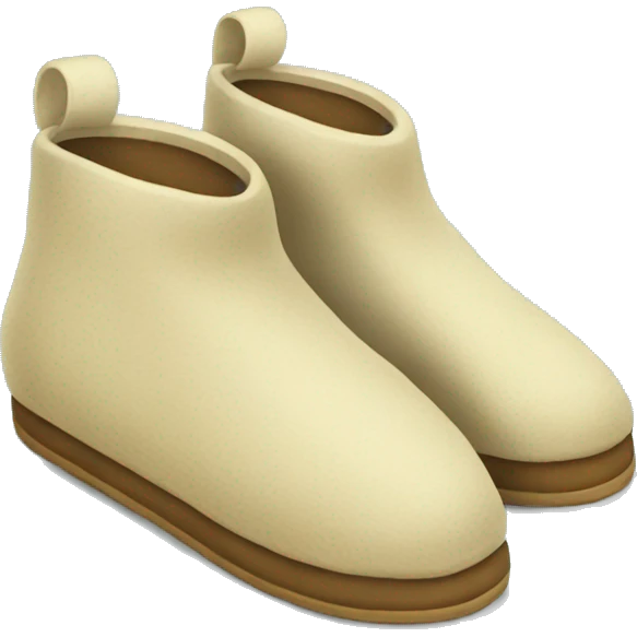 Pantuflas emoji