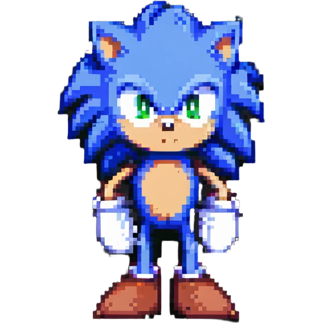 Sonic the Hedgehog emoji
